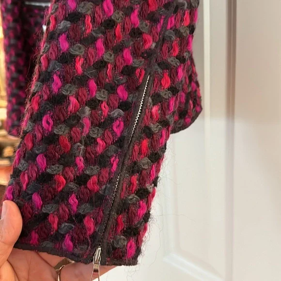 Per Se Pink and Black Blazer- size 12 - Picture 4 of 6